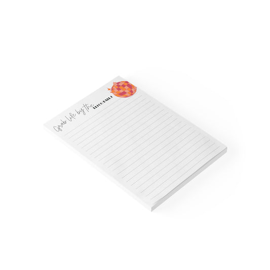 "A Dose of Disco" Pad 4x6 Inch Daily Note Pad with Post-it Adhesive - VIBE Paper Company